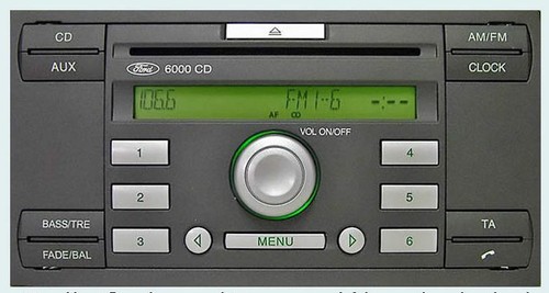 Lettore radio ford - lettore, 6000