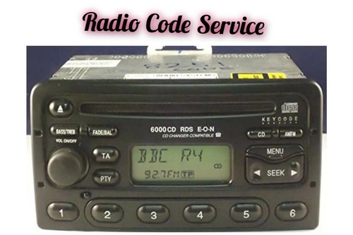 Ford radio code service - ford, puma