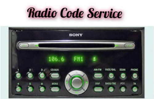 Ford radio code - code, service