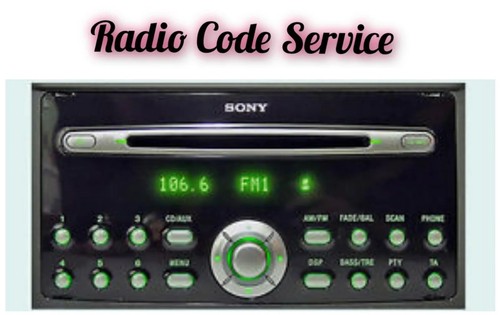 Ford radio pin code service - ford,